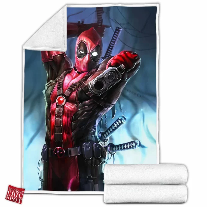 Deadpool Fleece Blanket