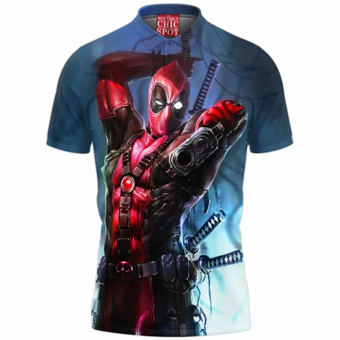 Deadpool Polo Shirt