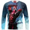 Deadpool Sweatshirt, Comic Sweatshirt, Superhero Sweatshirt