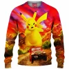 Pikachu Jurassic Knitted Sweater