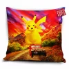 Pikachu Jurassic Pillow Cover