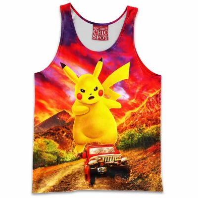 Anime Tank-Top, Pikachu Tank-Top, Pokemon Tank-Top