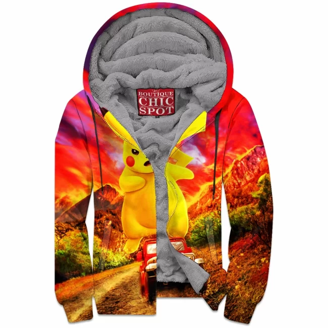 T TRINH Boutique 2717 Zip Fleece Hoodie