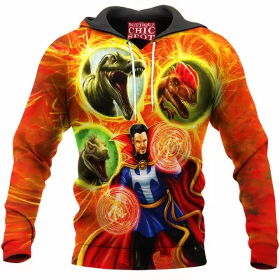 Comic Hoodie, Doctor Strange Hoodie, Dinosaur Hoodie
