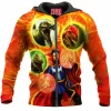 Comic Zip-Hoodie, Doctor Strange Zip-Hoodie, Dinosaur Zip-Hoodie