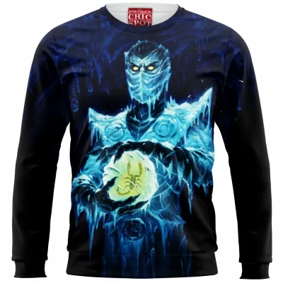 Game Sweatshirt, Sub Zero Sweatshirt, Mortal Kombat Sweatshirt, Sub-Zero Sweatshirt