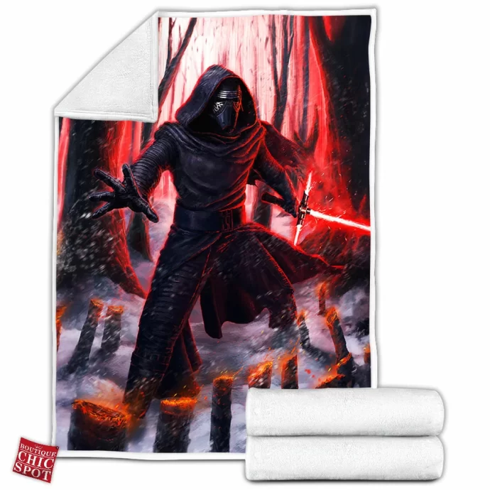 Kylo Ren Fleece Blanket