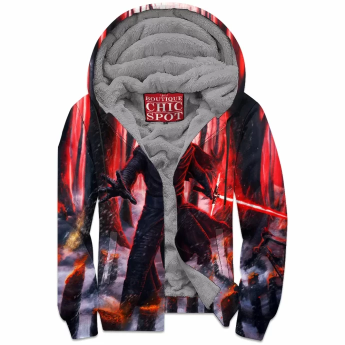 Kylo Ren Zip Fleece Hoodie