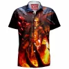 Boba Fett Hawaiian-Shirt, Sci-Fi Hawaiian-Shirt, Star Wars Hawaiian-Shirt