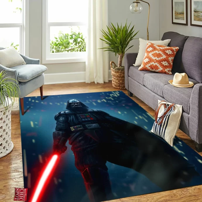 Darth Vader Rectangle Rug