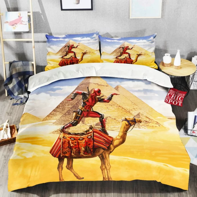 Pyramid X Deadpool Bedding Set