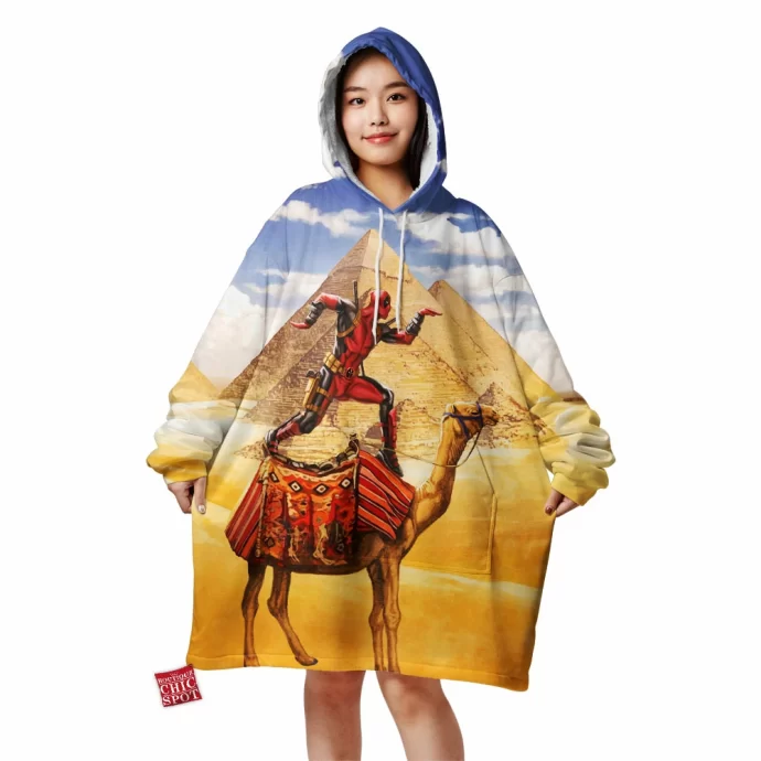 Pyramid X Deadpool Blanket Hoodie