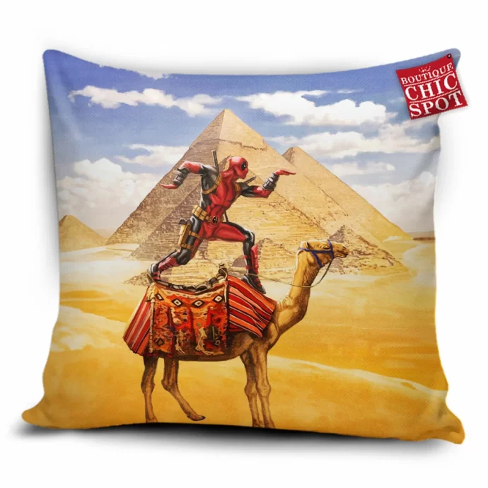 Pyramid X Deadpool Pillow Cover