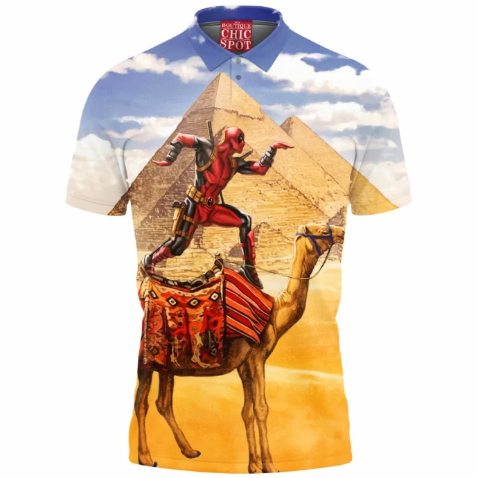 Pyramid X Deadpool Polo Shirt