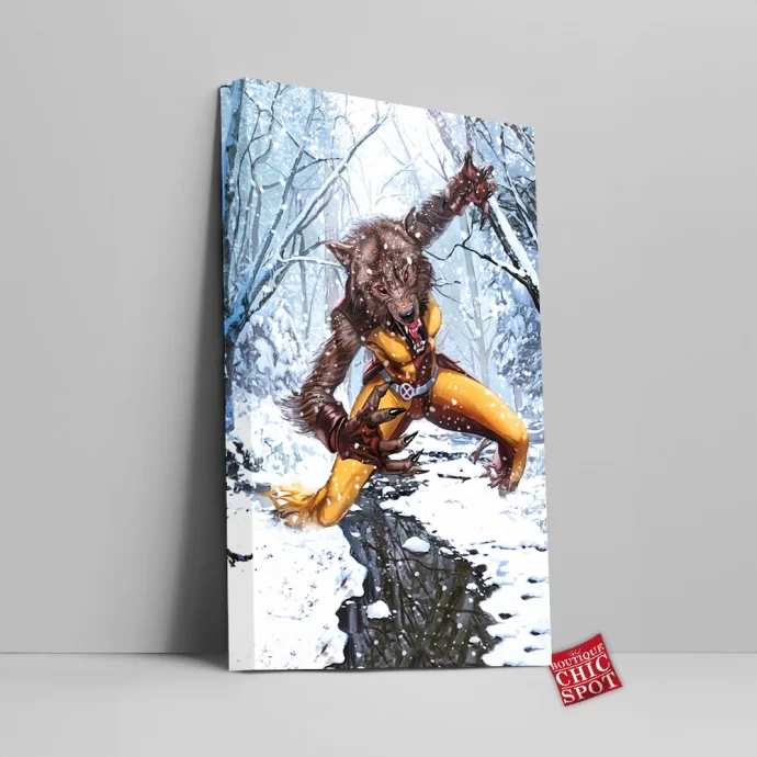 Wolfsbane Marvel Canvas Wall Art