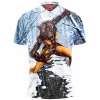 X-men Polo Shirt, Comic Polo Shirt, Werewolf Polo Shirt