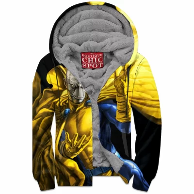Comic Zip-Fleece-Hoodie, Kevin Sydney Zip-Fleece-Hoodie