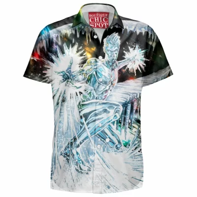 Bobby Drake Hawaiian-Shirt, Comic Hawaiian-Shirt, Iceman Hawaiian-Shirt