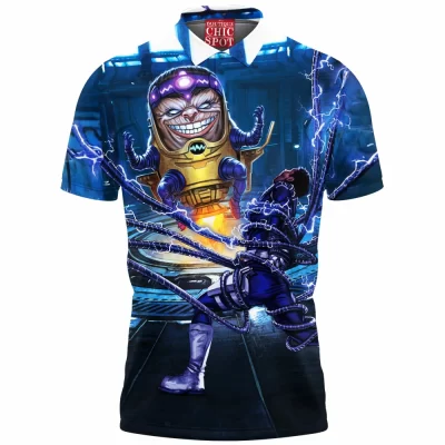 Comic Polo Shirt, MODOK Polo Shirt