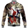 Comic Baseball-Jacket, Spider-man Baseball-Jacket, Spider-Verse Baseball-Jacket