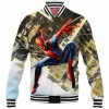 Comic Baseball-Jacket, Spider-man Baseball-Jacket