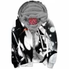 Comic Zip-Fleece-Hoodie