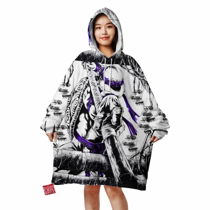 Donatelo Tmnt Blanket Hoodie