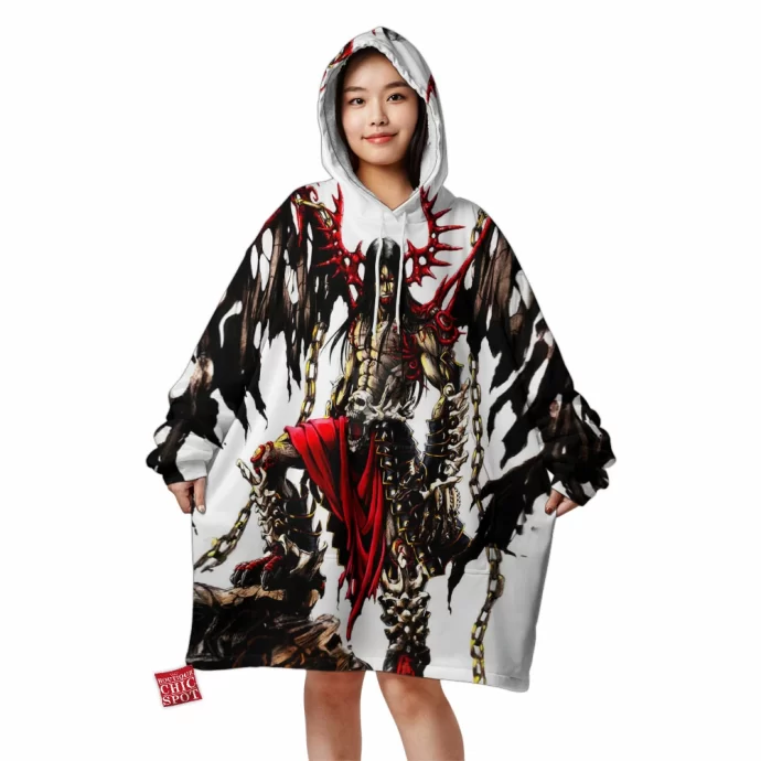 Demon Soldier Blanket Hoodie