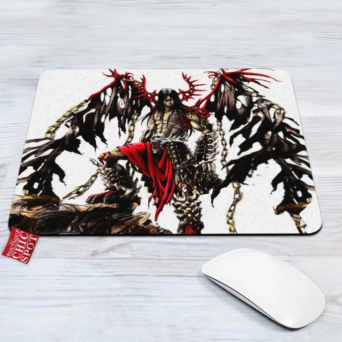 Demon Soldier Mouse Pad