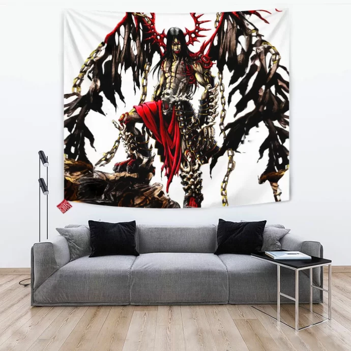 Demon Soldier Tapestry