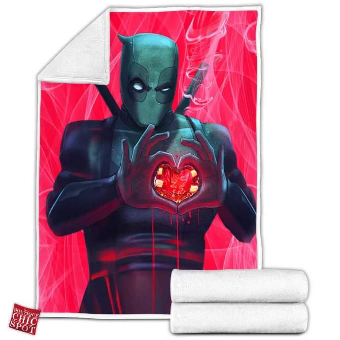 Deadpool Fleece Blanket