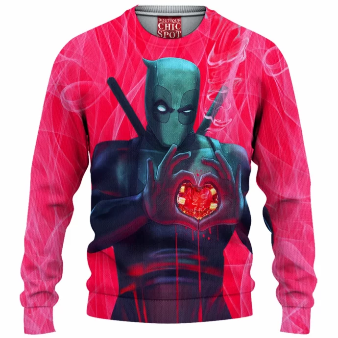 Deadpool Knitted Sweater