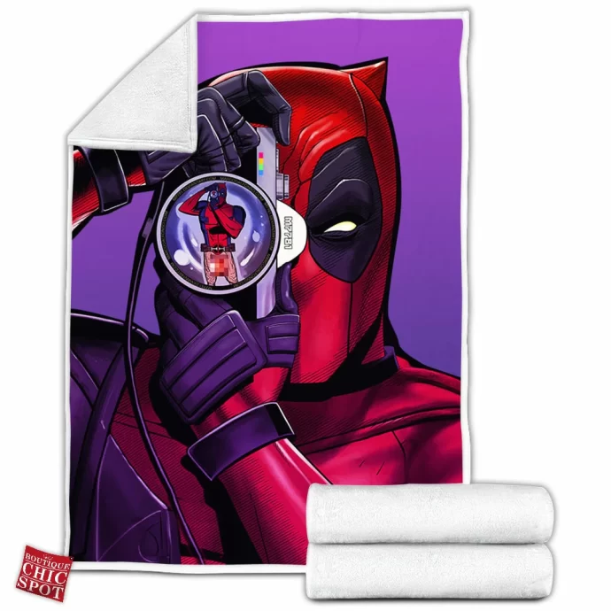 Deadpool Fleece Blanket