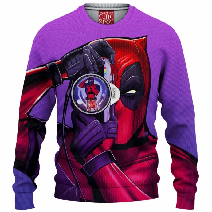 Deadpool Knitted Sweater