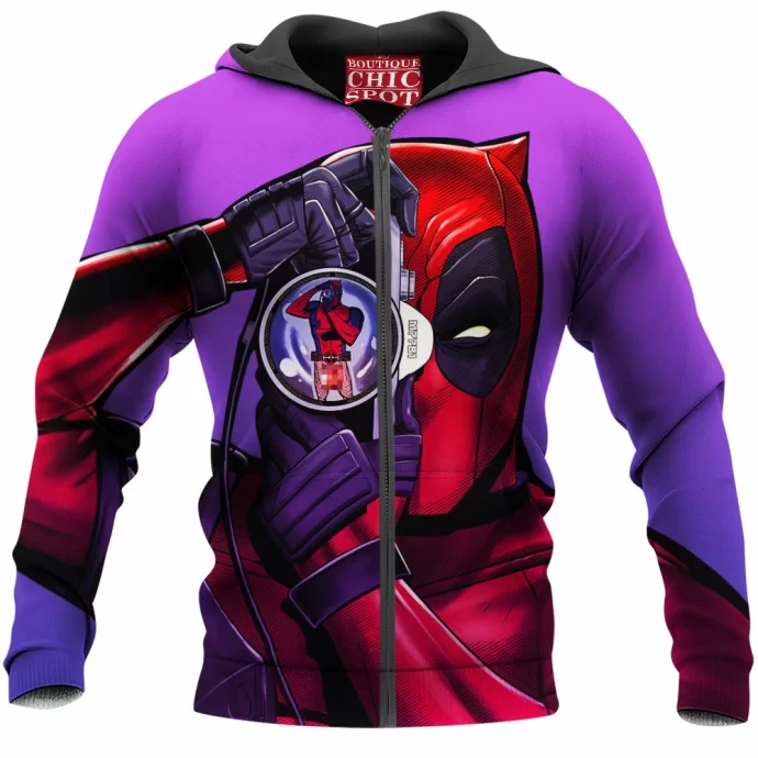 Deadpool Zip Hoodie