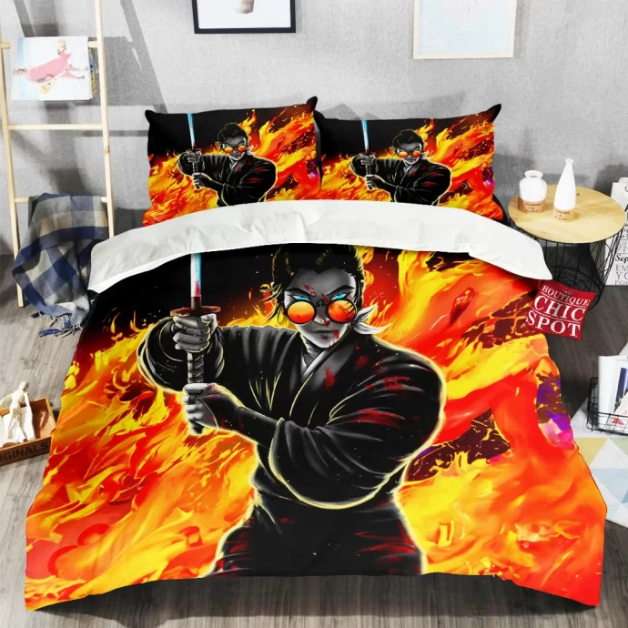 Blue Eye Samurai Bedding Set