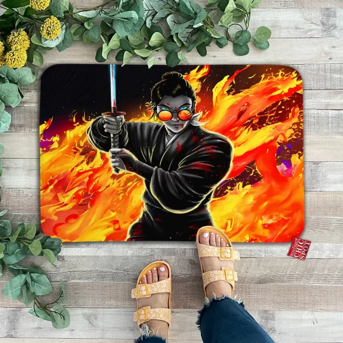 Blue Eye Samurai Doormat