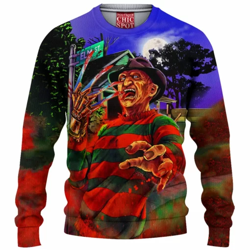 Freddy Krueger Knitted Sweater