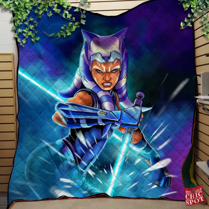 Ahsoka Tano Quilt Blanket