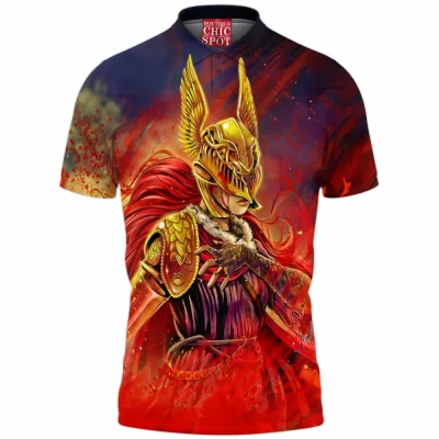 Blade Polo Shirt, Comic Polo Shirt, Vampire Polo Shirt