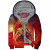 Blade Zip-Fleece-Hoodie, Comic Zip-Fleece-Hoodie, Vampire Zip-Fleece-Hoodie