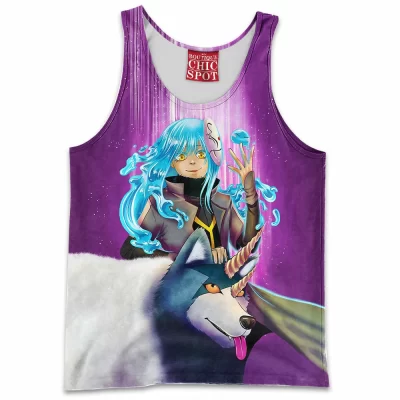 Rimuru Tempest Tank-Top, Anime Tank-Top, That Time I Got Reincarnated as a Slime Tank-Top