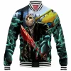 Friday The 13th Baseball-Jacket, Horror Baseball-Jacket, Jason Voorhees Baseball-Jacket