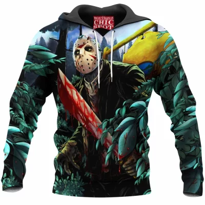 Friday The 13th Hoodie, Horror Hoodie, Jason Voorhees Hoodie