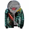 Friday The 13th Zip-Fleece-Hoodie, Horror Zip-Fleece-Hoodie, Jason Voorhees Zip-Fleece-Hoodie