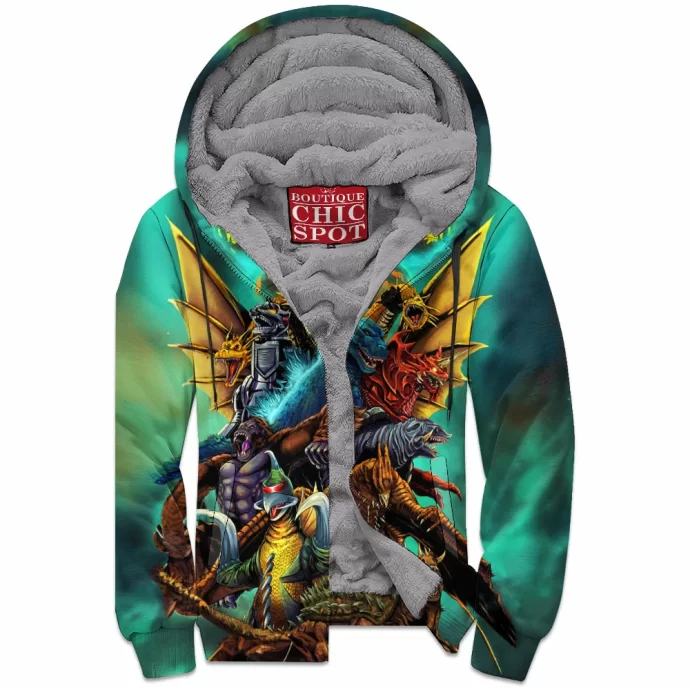 Kaiju Zip Fleece Hoodie