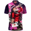 Anime Polo Shirt, Kakegurui Polo Shirt, Yumeko Jabami Polo Shirt
