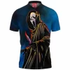 Ghostface Polo Shirt, Horror Polo Shirt, Scream Polo Shirt