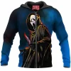 Ghostface Zip-Hoodie, Horror Zip-Hoodie, Scream Zip-Hoodie