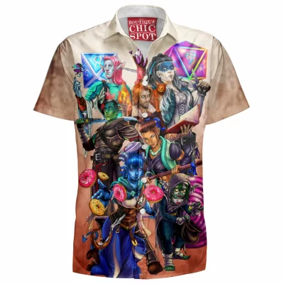Abstract Hawaiian-Shirt